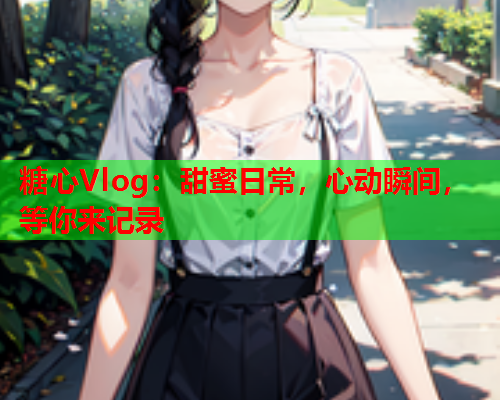 糖心Vlog：甜蜜日常，心动瞬间，等你来记录