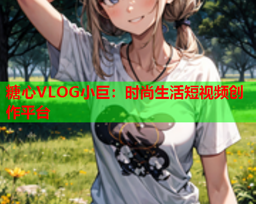 糖心VLOG小巨:时尚生活短视频创作平台 糖心VLOG小巨:时尚生活短视频创作平台