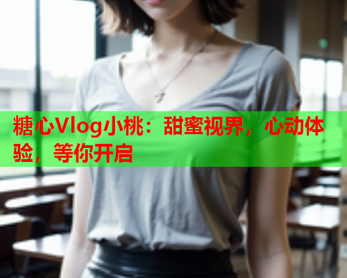 糖心Vlog小桃：甜蜜视界，心动体验，等你开启