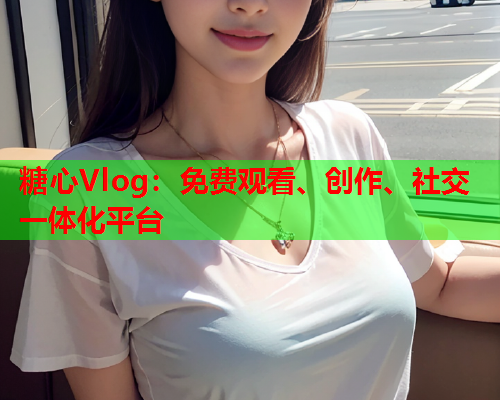 糖心Vlog:免费观看、创作、社交一体化平台 糖心Vlog:免费观看、创作、社交一体化平台